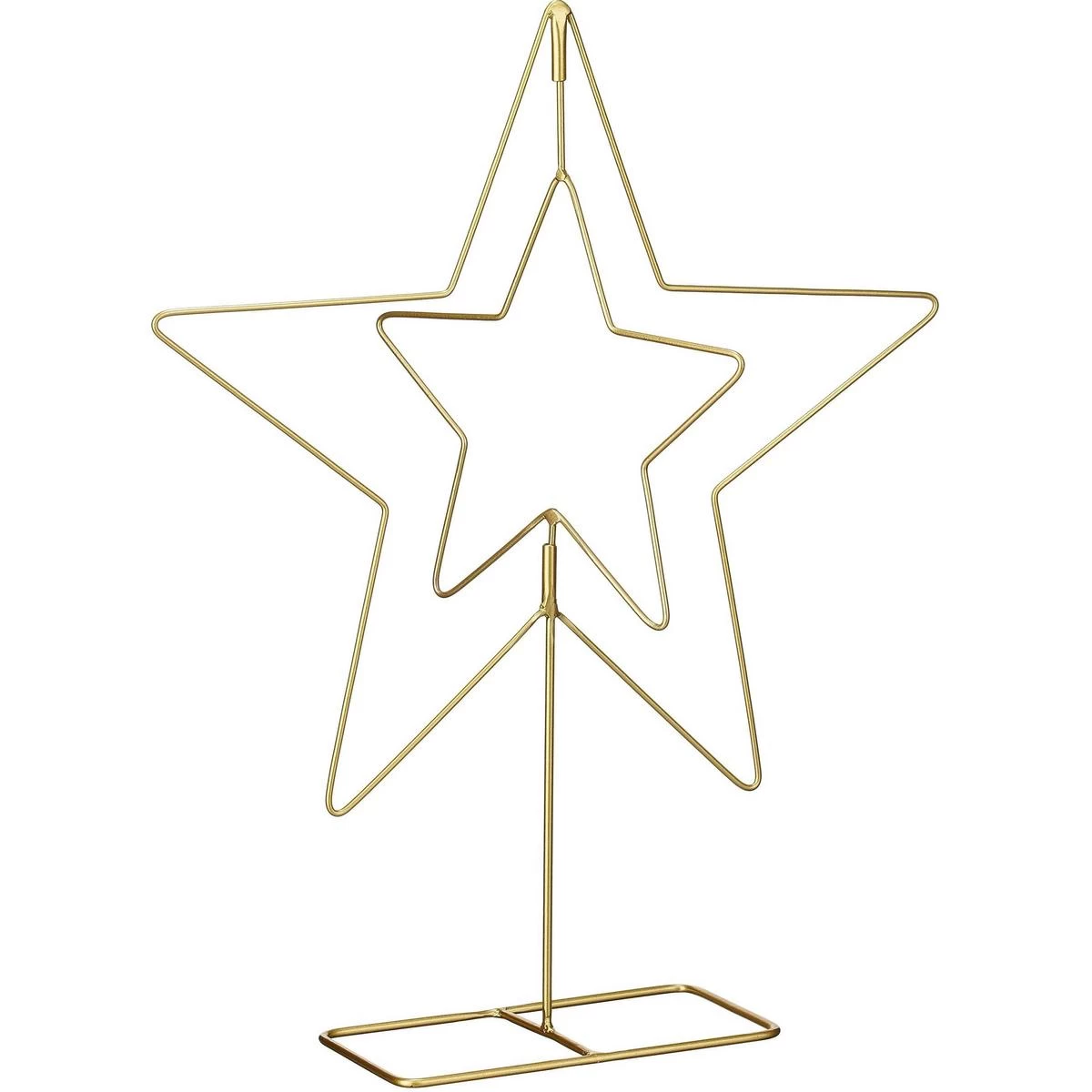 Dekoratyvinė žvaigždė 50 Cm Aukso žėručio