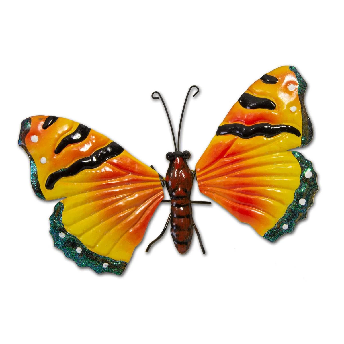 Dekoratyvinis Drugelis 26cm Geltonas