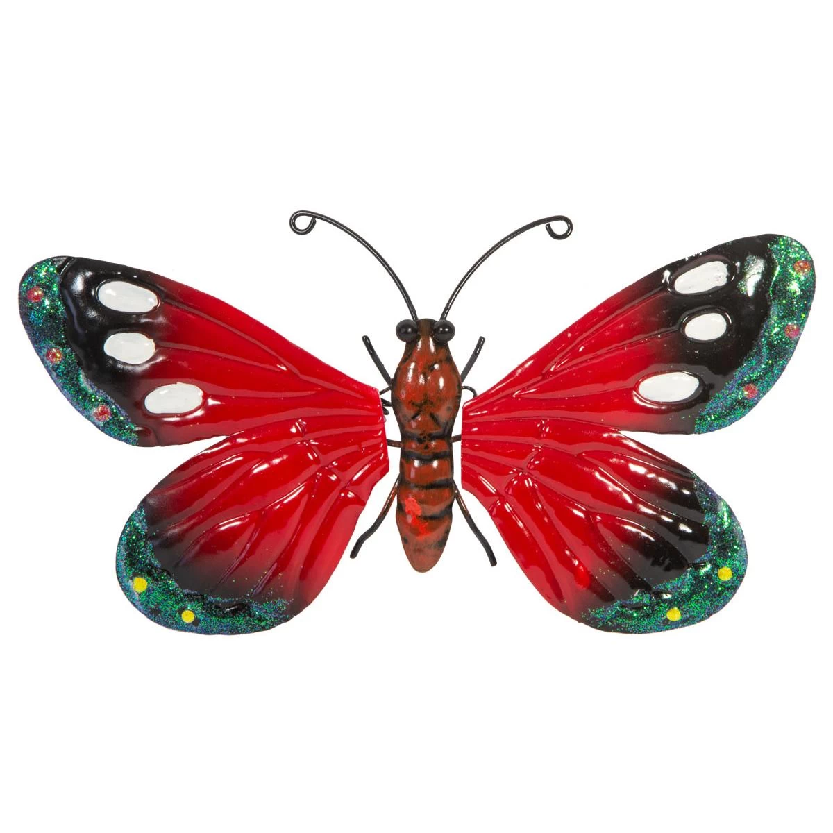 Dekoratyvinis Drugelis 26cm Raudonas