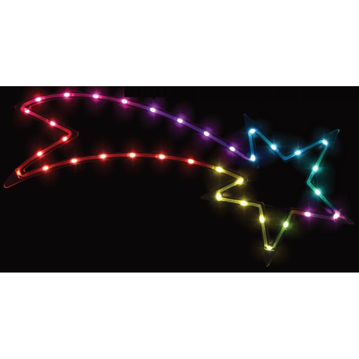 Dekoratyvinis Pakabukas Comet 35led Rgb Usb