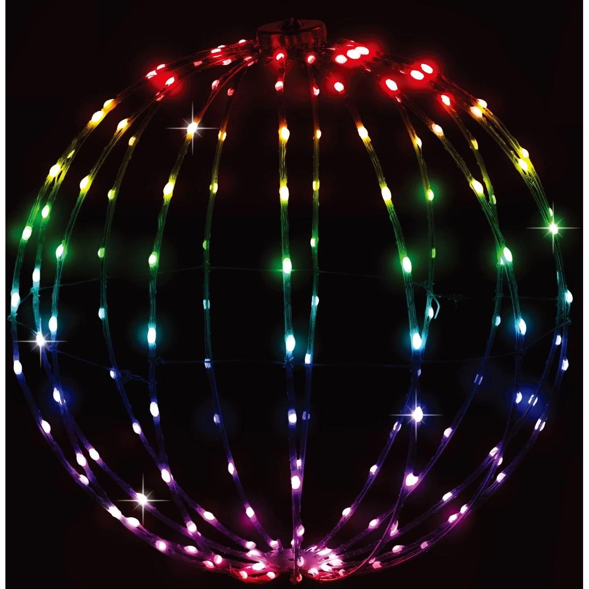 Dekoratyvinis Pakabukas Rutulys 168led Rgb 40cm