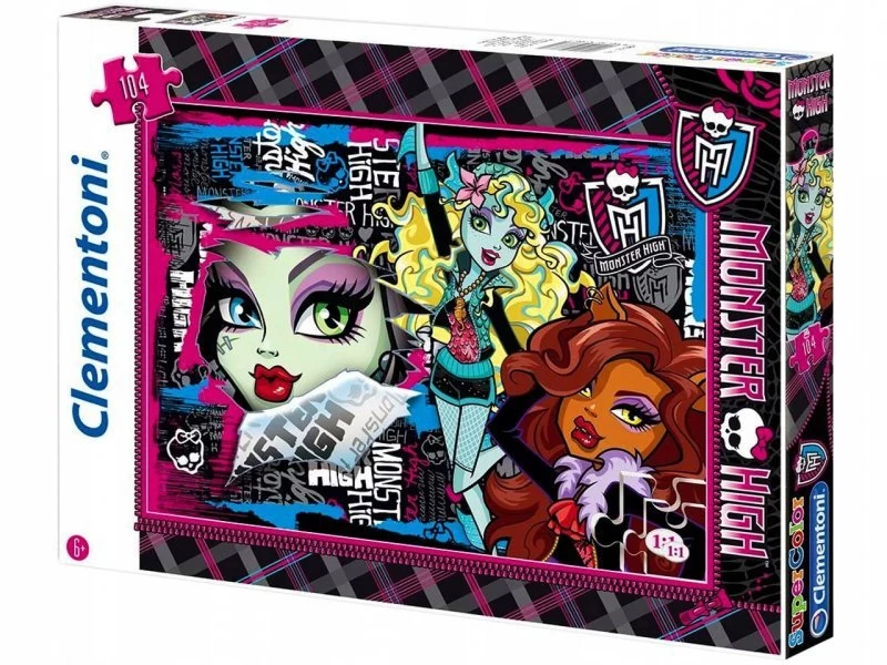 Dėlionė 104 Elementai Monster High Clementoni #g2
