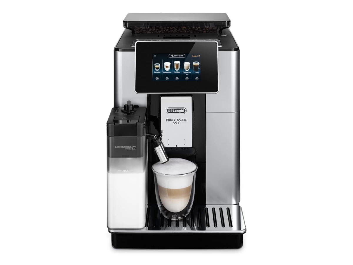DeLonghi PrimaDonna ECAM610.55.SB coffee maker Fully-auto Espresso machine 2.2 L