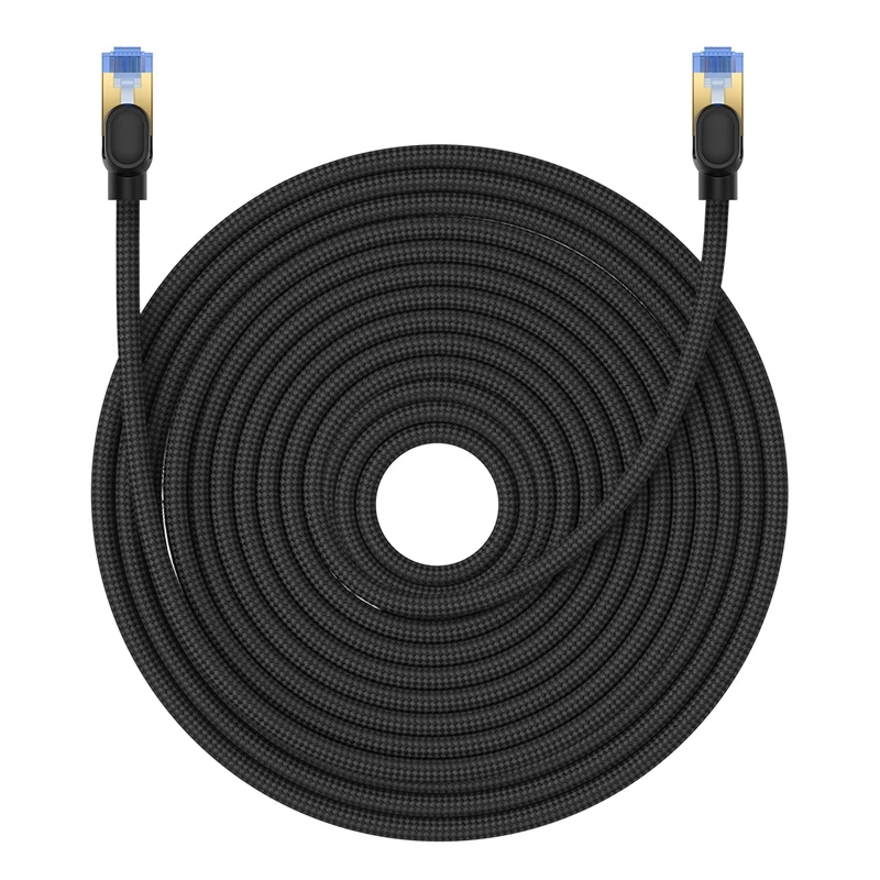 Didelės Spartos Lan Kabelis Rj45 Cat.7 10gbps 25 M Juodas
