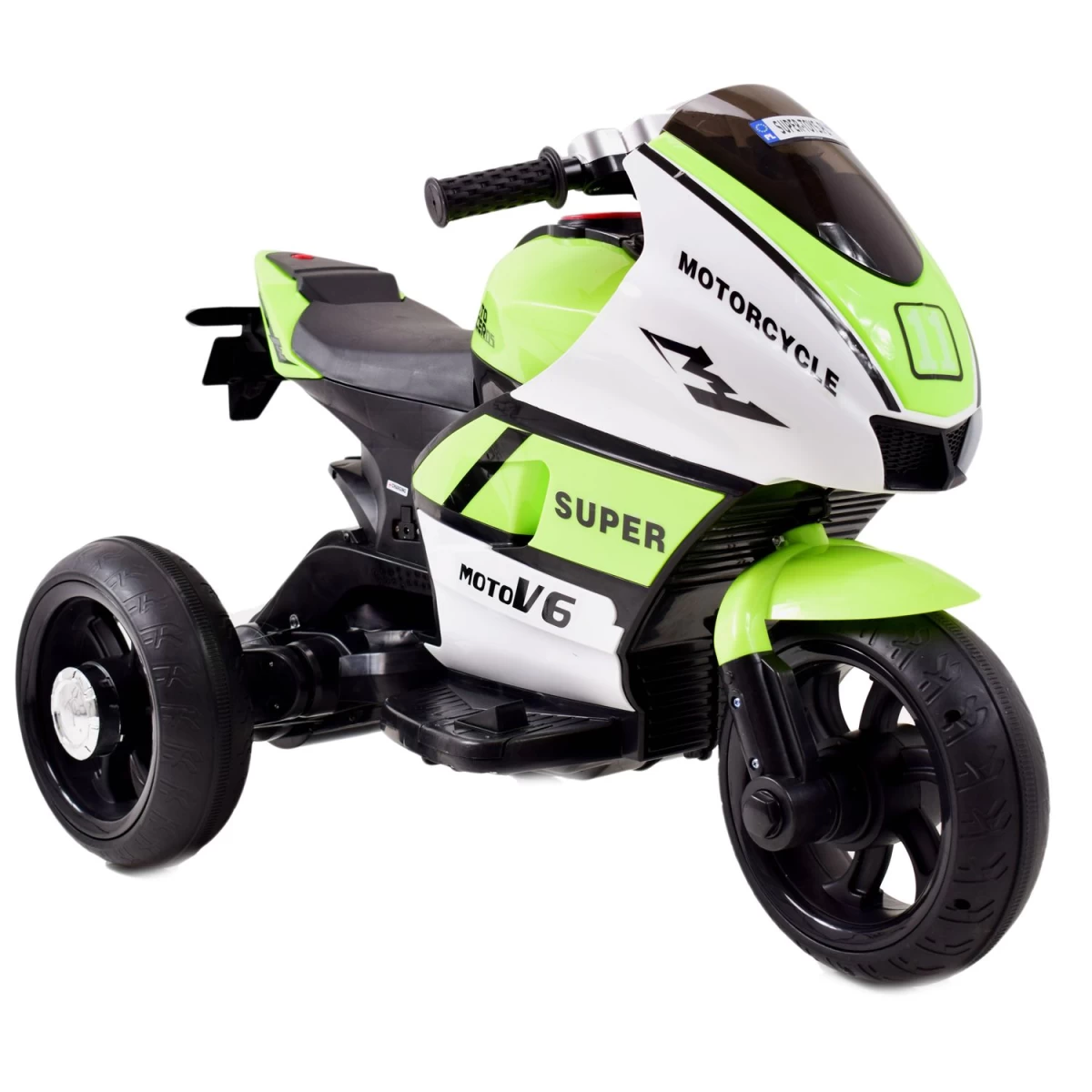 Didelis Motociklas Lenktynininkas Stiprus 2 Išskirtiniai, šviečiantys Ratai, 3 Ratai/ht5188
