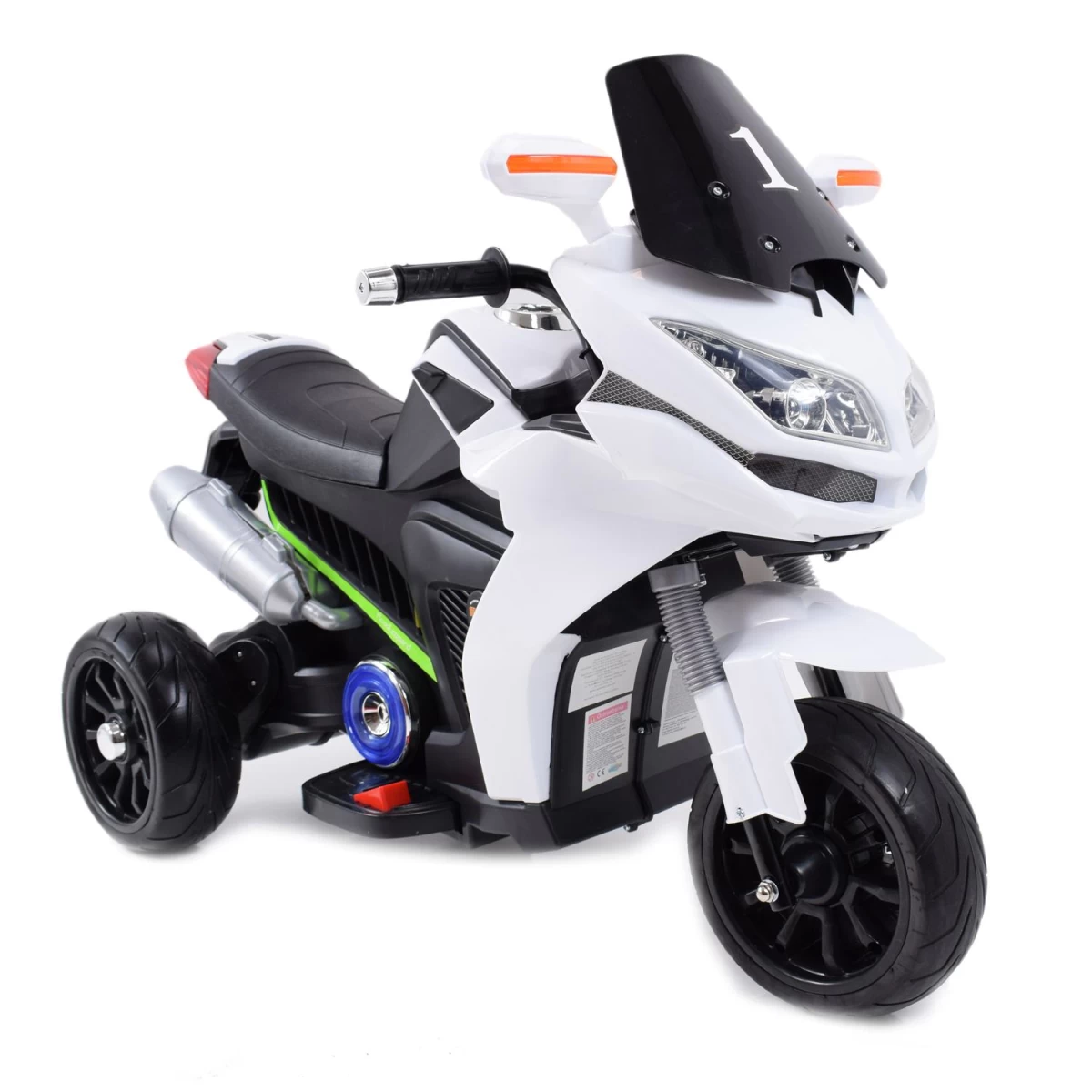 Didelis Motociklas Lenktynininkas Su Imituojamu Išmetimo Vamzdžiu, Minkštais Ratais, Stiprus 2 Exclusive/6288a Didelis Motociklas Lenktynininkas Su Imituojamu Išmetimo Vamzdžiu, Minkštais Ratais, Stiprus 2 Exclusive/6288a