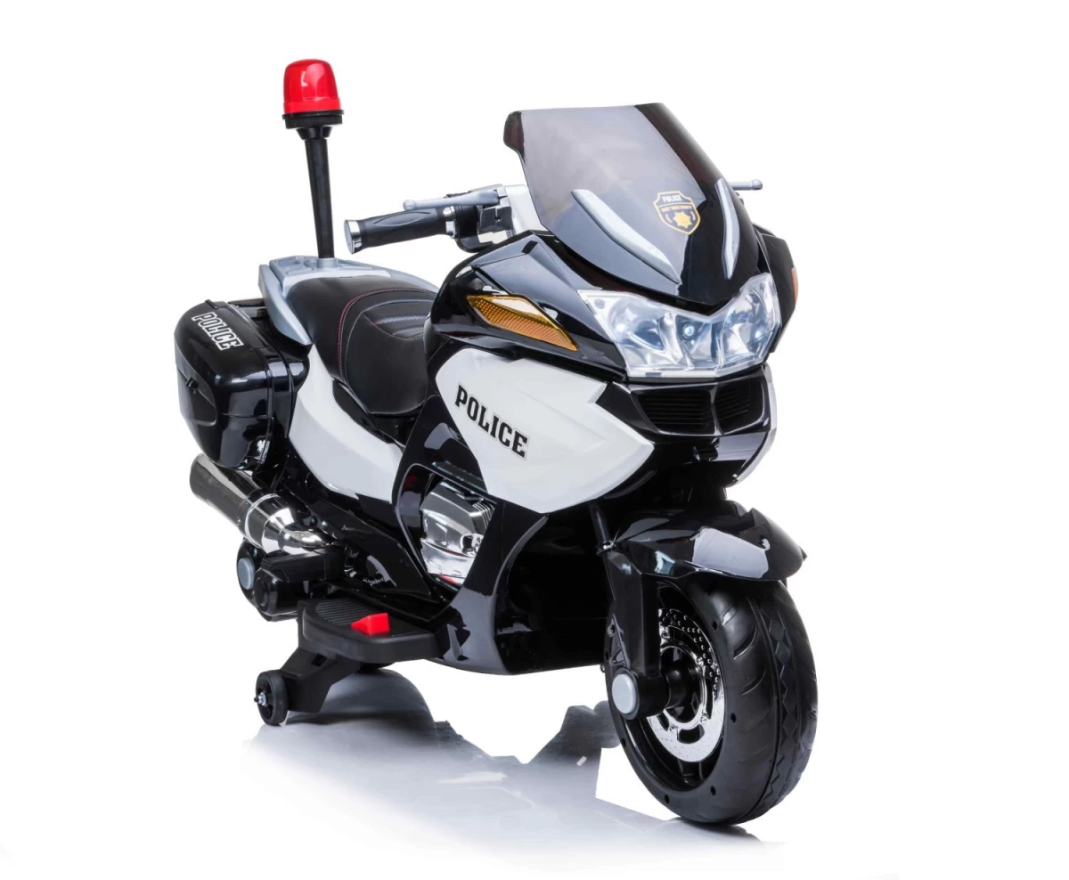 Didžiausias Super Greitas Motociklas Policijos Lenktynininkas 118, Minkšti Ratai, Minkšta Sėdynė, Dujos Rankenoje, Stabdžiai /hzb118