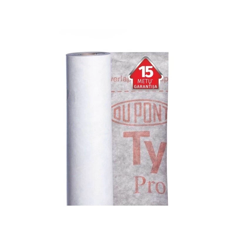 Difuzinė plėvelė TYVEK PRO, 124g/m² (1,5x50m)