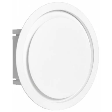 Difuzorius apvalus ĮLEIDŽIAMAS, baltas d125