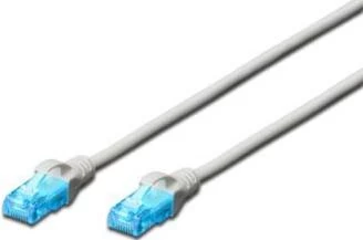 Digitus Cat5e U/utp 2 M Pilkos Spalvos 2 Komutaciniai Kabeliai