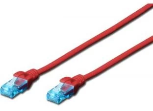 Digitus Cat6 U/utp 1 M Raudonas 1 Komutacinis Kabelis