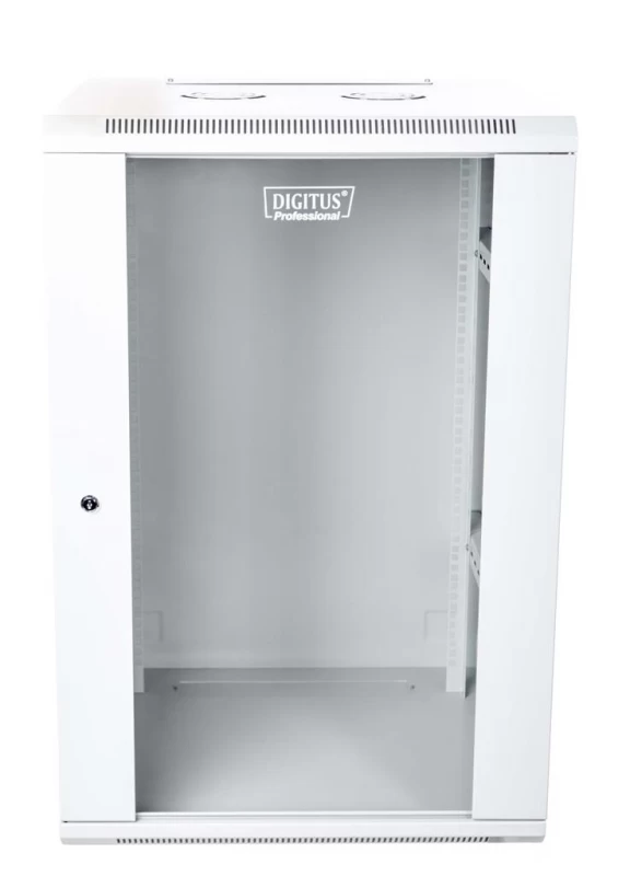 Digitus Sieninė Spintelė 19&amp;#039;&amp;#039; 15u 600x600 Ral7035