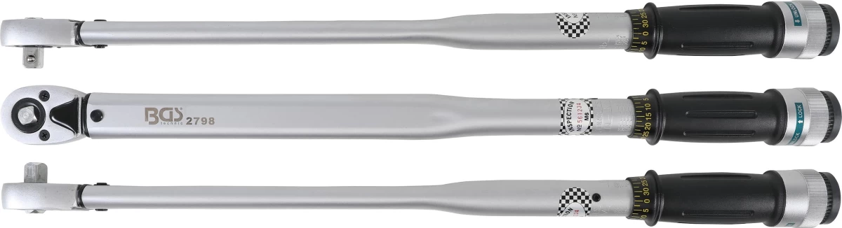 Dinamometrinis raktas | dvipusio veikimo | kairė / dešinė | 12,5 mm (1/2) | 70 - 350 Nm (2798)