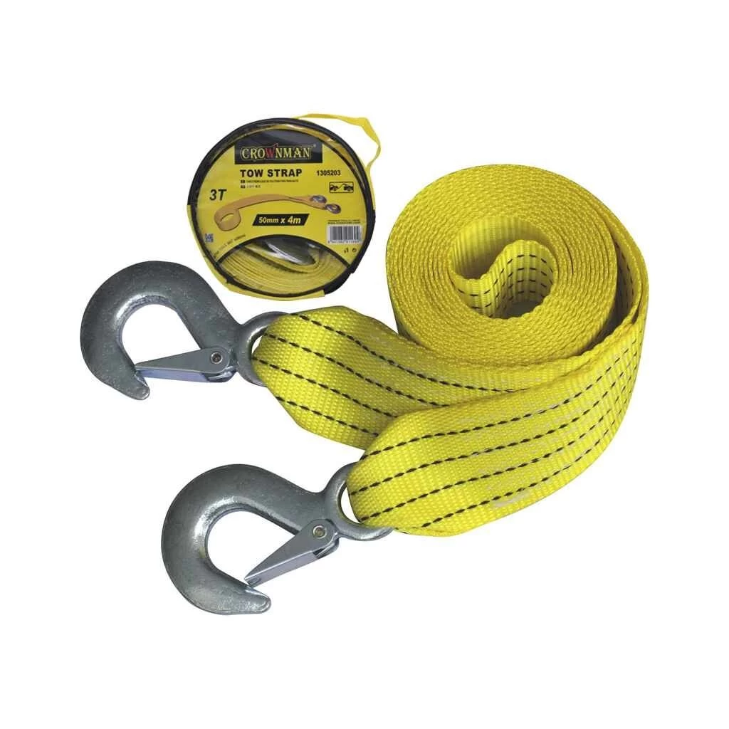 Diržas automobilio tempimui CROWNMAN, 50mmx3,6m