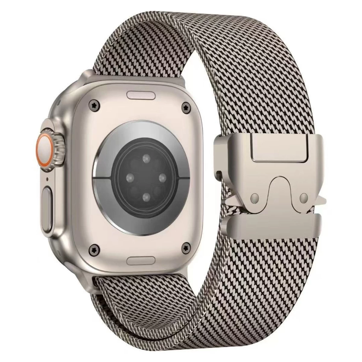 Dirželio Apyrankė Titanium Milanese Loop, Skirta Apple Watch 42/44/45/46/49 Mm - Titano