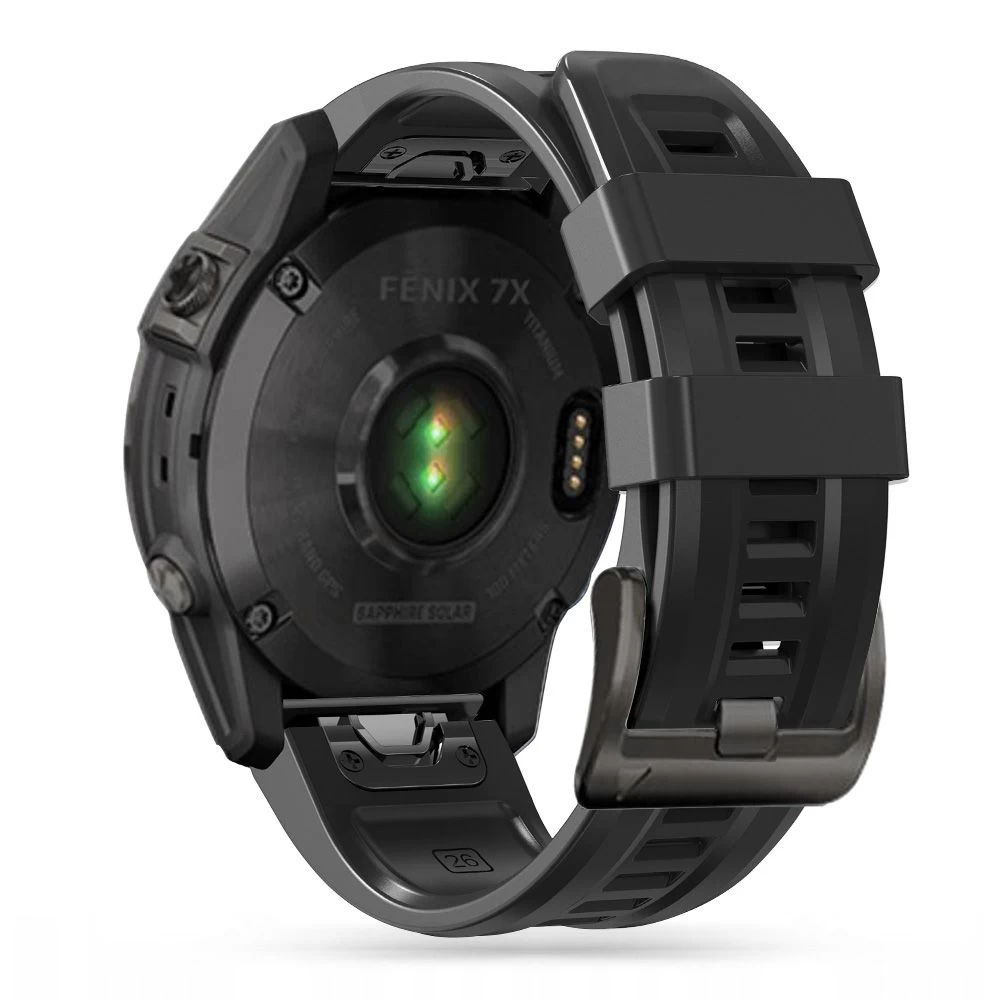 Dirželis garmin Fenix 5 / 6 / 6 Pro / 7 Iconband - Juodas