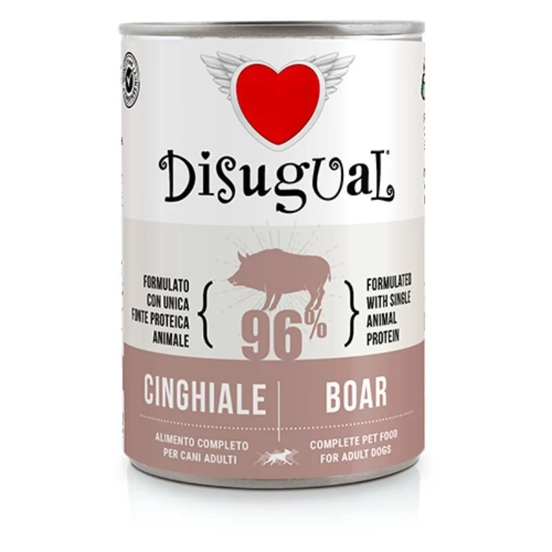 DISUGUAL MonoProtein konservas šunims su šerniena 400g (6), DSGS415