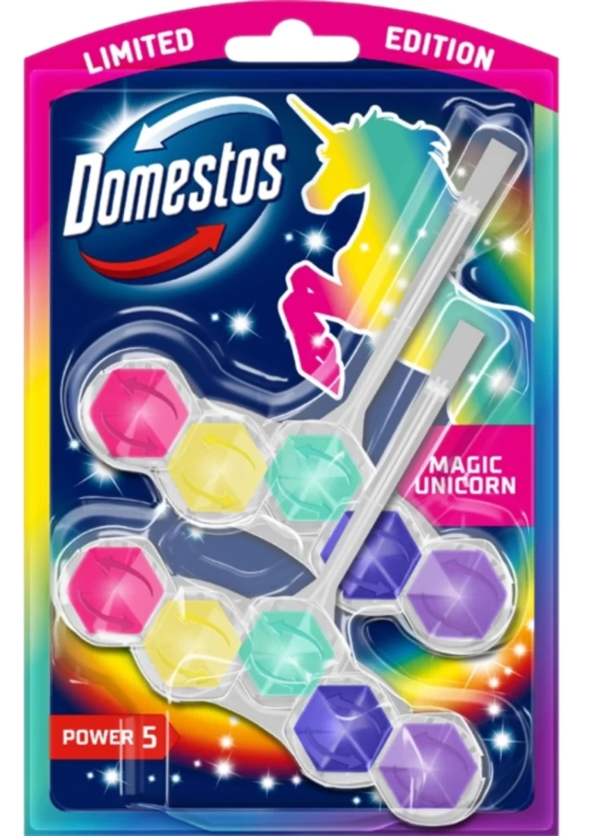 Domestos Power 5 Unicorn Wc Suspensija, 2 X 55 G