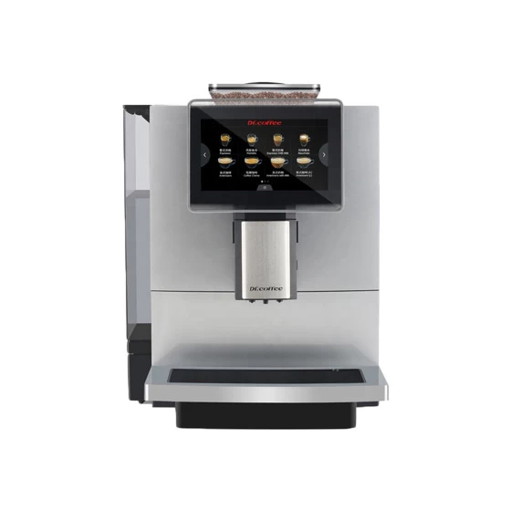 Dr. Coffee F10 automatinis kavos aparatas, naudotas-atnaujintas - sidabrinis