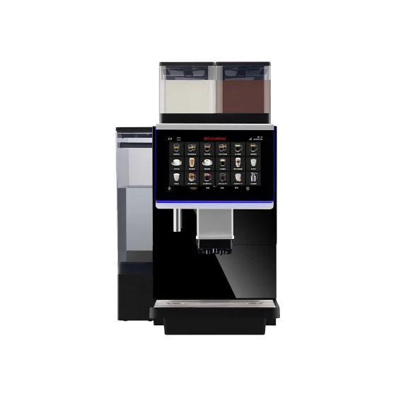 Dr. Coffee F200-PW (MDB mokėjimo sistema) automatinis kavos aparatas - juodas