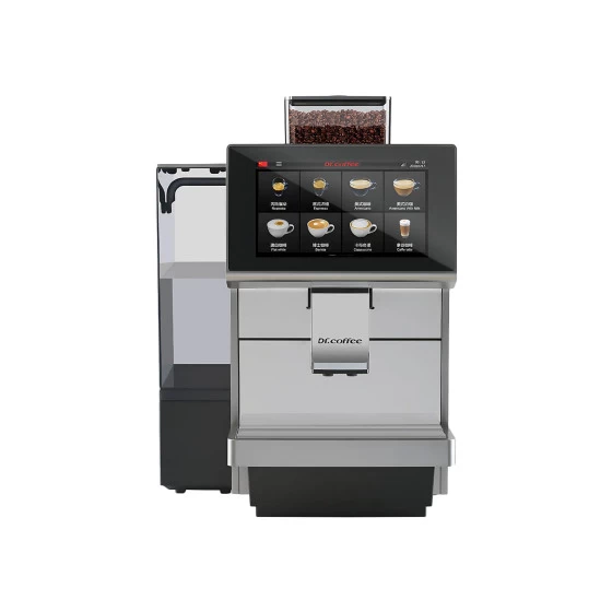 Dr. Coffee M12 Big Plus automatinis kavos aparatas – sidabrinis