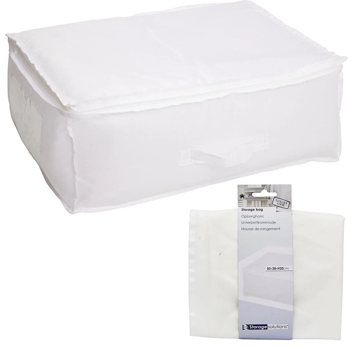 Drabužių Laikymo Krepšys Patalynei 50x38x20cm