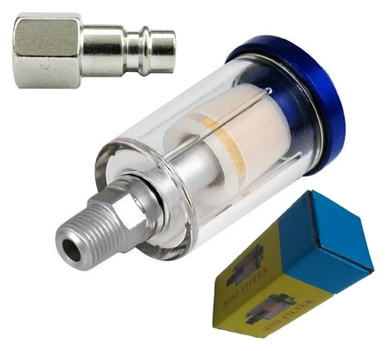 Drėgmės filtras mini su antgaliu 1/4 (LG-03)