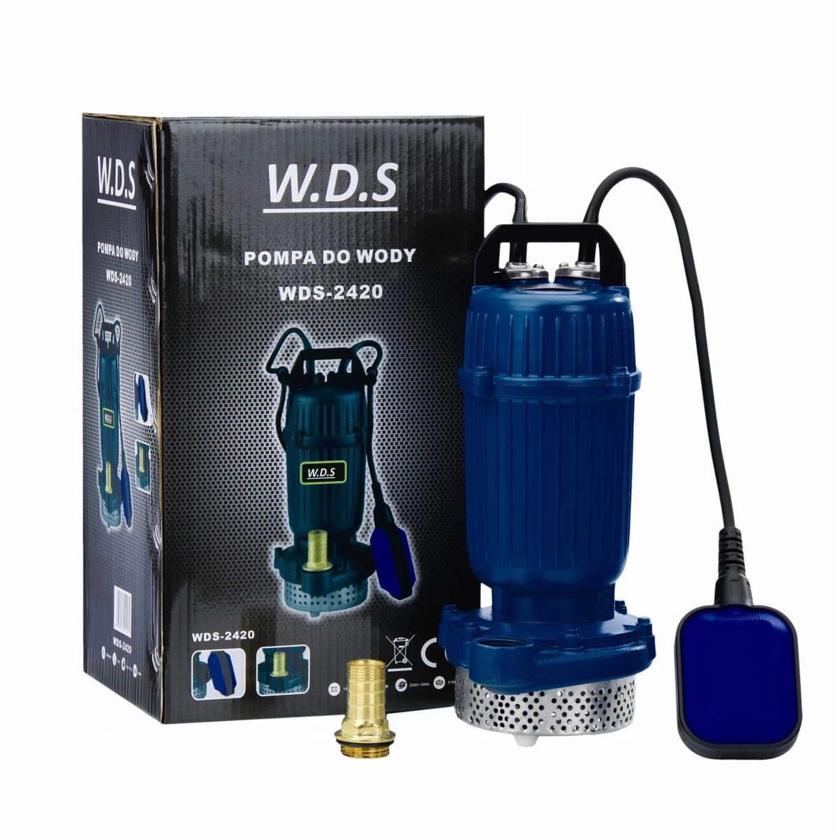 Drenažinis elektrinis siurblys 2100W WDS, WDS-2420