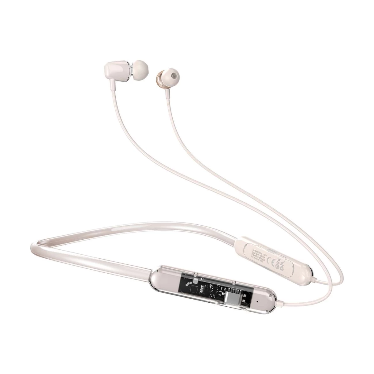 Dudao U5pro Bluetooth 5.3 Belaidės Ausinės Baltos Spalvos