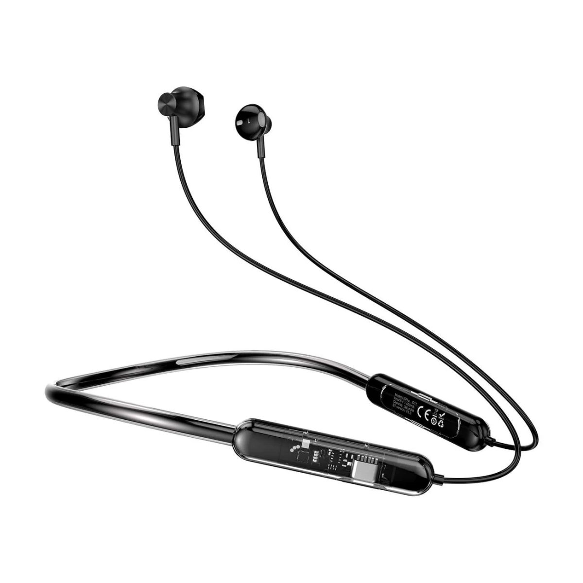 Dudao U5pro+ Bluetooth 5.3 Belaidės Ausinės Juodos Spalvos