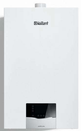 Duj. kond. katilas Vaillant ecoTEC plus VUI 32CS/1-5 (N-INT3) su 20l talpa, šild. gal. 25kW, K.V.R. gal. 25kW(2 pak)