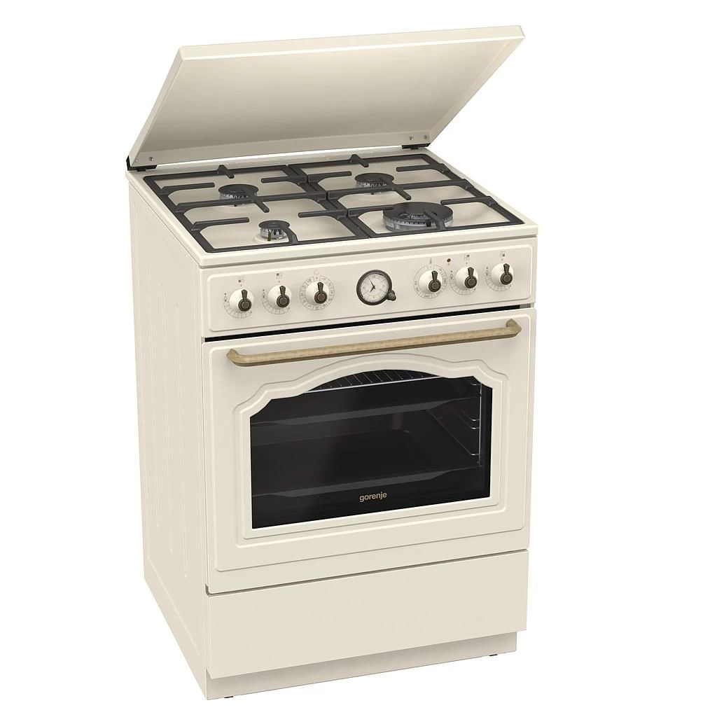 Dujinė viryklė su elektrine orkaite Gorenje GKS6C71CLI