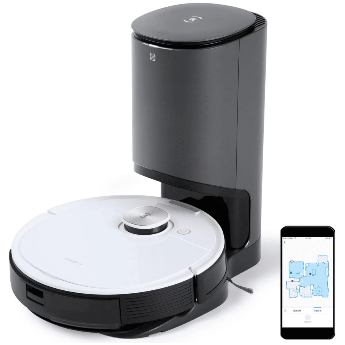 Dulkių Siurblys – Robotas Ecovacs Deebot OZMO T8+