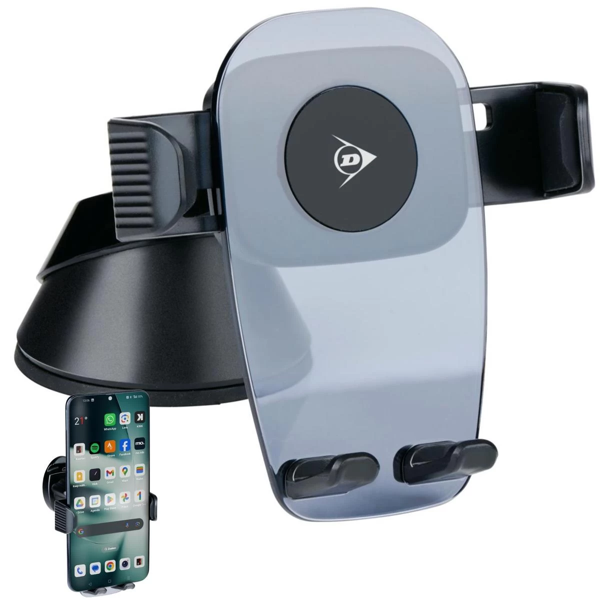 dunlop Pasukamas Automobilinis Telefono Laikiklis