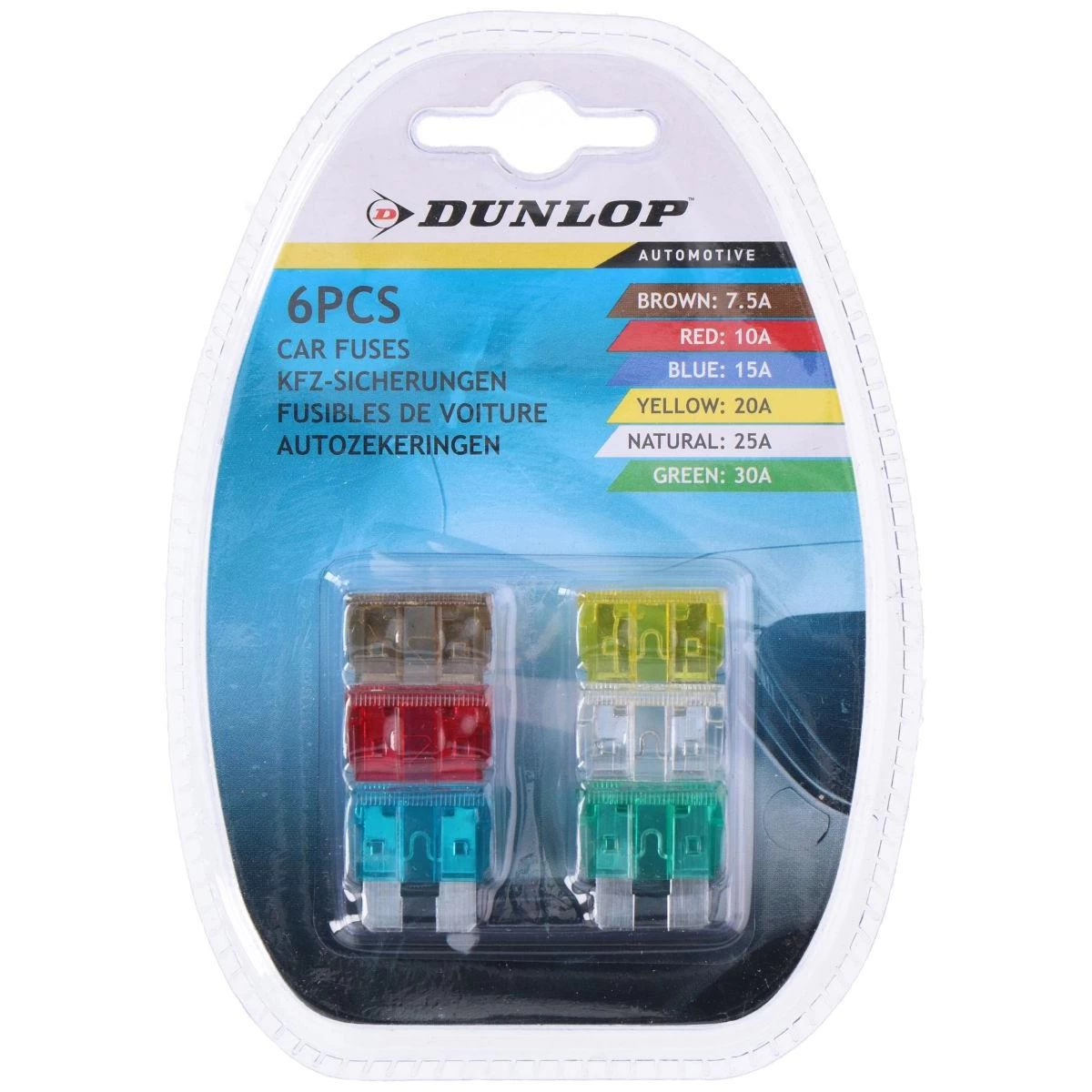 dunlop Saugiklių Rinkinys 6vnt.