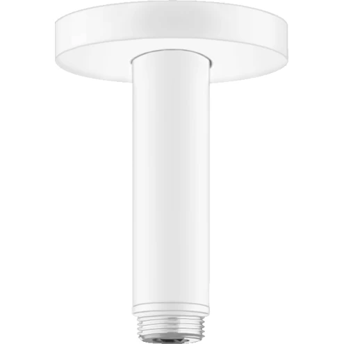 Dušo alkūnė Hansgrohe montuojama į lubas S 10 cm, matinis baltas 27393700