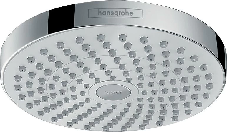 Dušo galva HANSGROHE Croma Select S 180 2jet EcoSmart, chromas, 26523000
