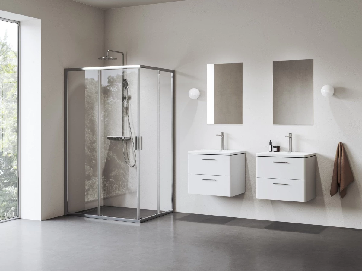 Dušo kabina Ravak Blix II NBLRV2K+NBLRV2K 80 cm 1XM40C00Z1