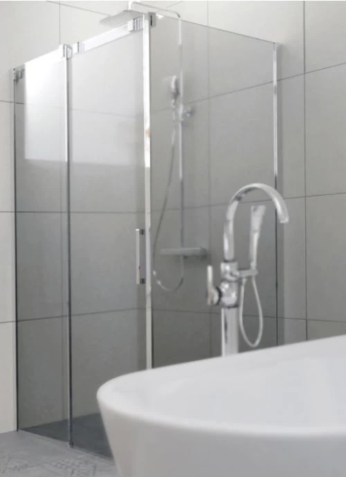 Dušo kabina Riho Ocean 120x80 cm, kairė