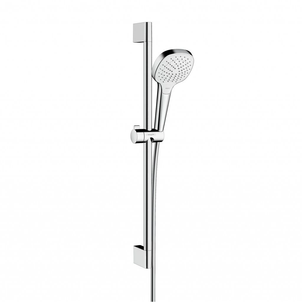 Dušo komplektas Hansgrohe Croma Select E Vario, baltas/chromas 26582400