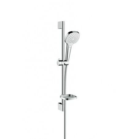 Dušo komplektas Hansgrohe Croma Select E Vario, baltas/chromas 26586400