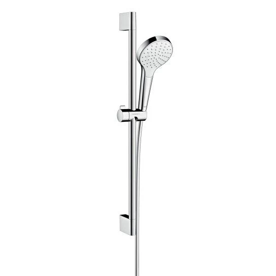 Dušo komplektas Hansgrohe Croma Select S 1jet 0,65m, baltas/chromas 26564400