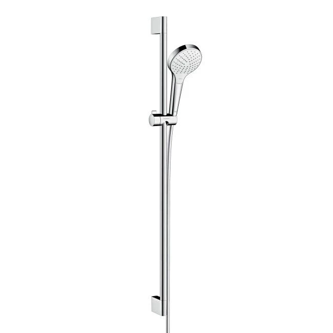 Dušo komplektas Hansgrohe Croma Select S Vario, baltas/chromas 26572400