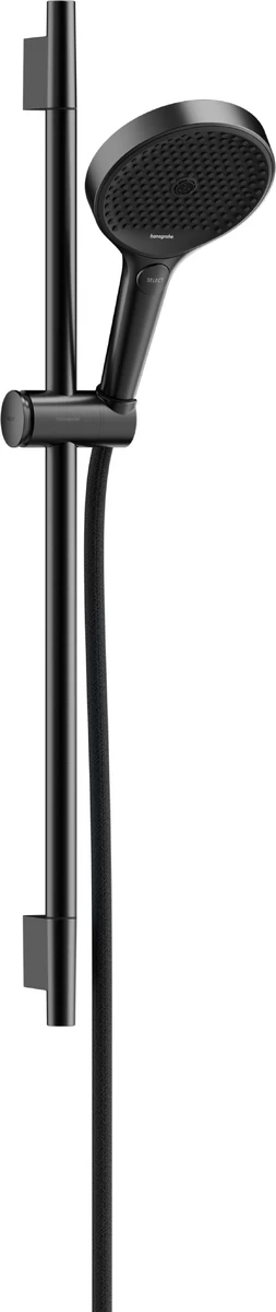 Dušo komplektas Hansgrohe RAINFINITY 130 3j S Puro 650, brushed black chrome, 28745340