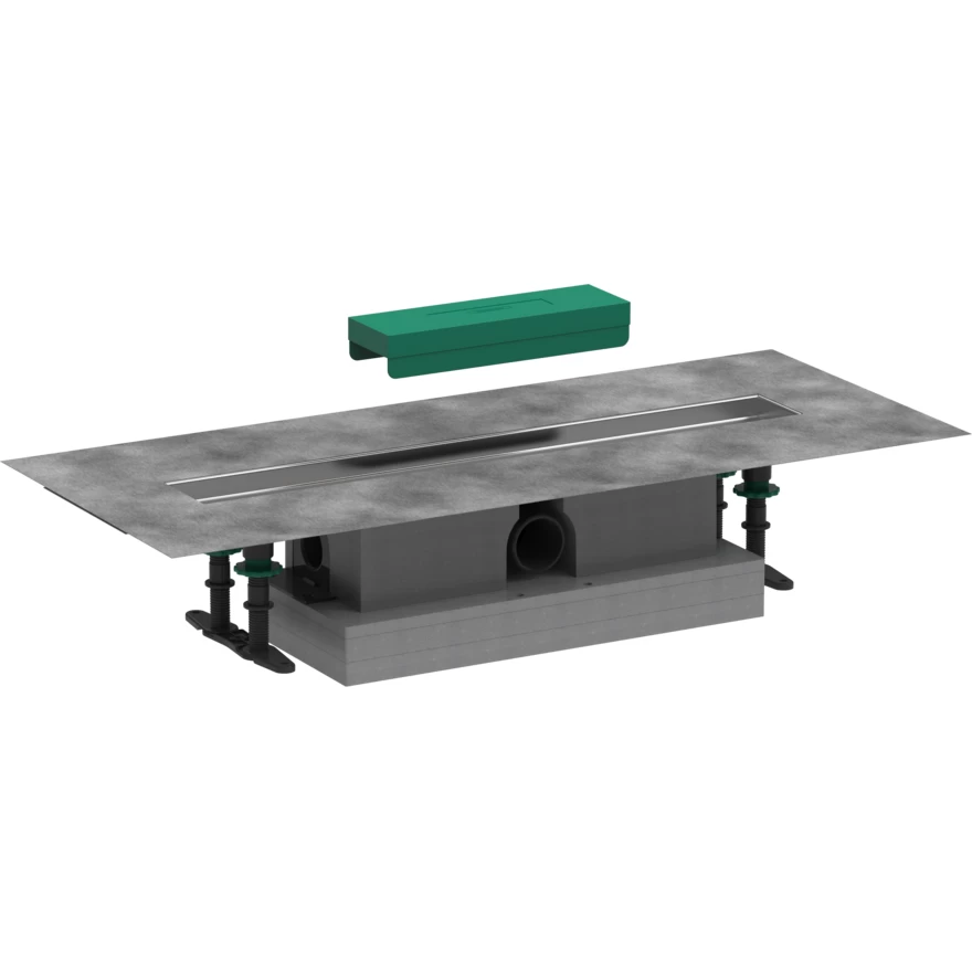 Dušo latakas su sifonu Hansgrohe uBox 60 cm, 56022180