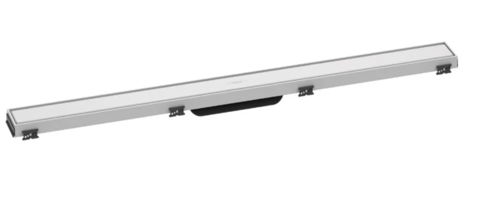 Dušo latako grotelės Hansgrohe RainDrain Match 80 cm, balta matinė, 56038700