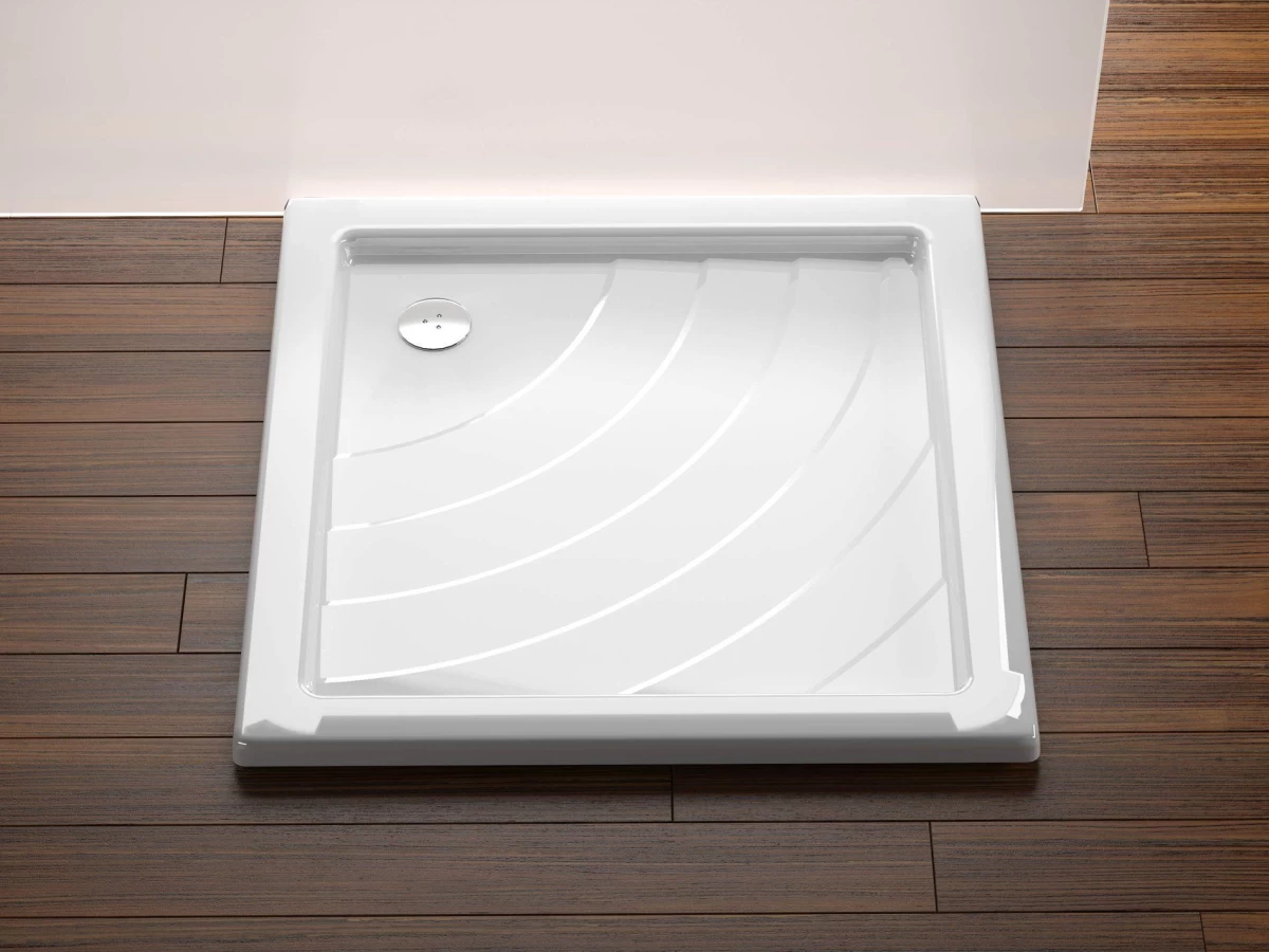 Dušo padėklas ANGELA 90x90 balta, A017701220