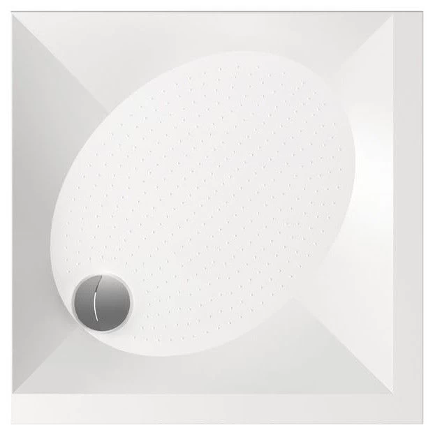 Dušo padėklas PAA ART KV 80, 80x80 cm, balta, KDPARTKV80/00