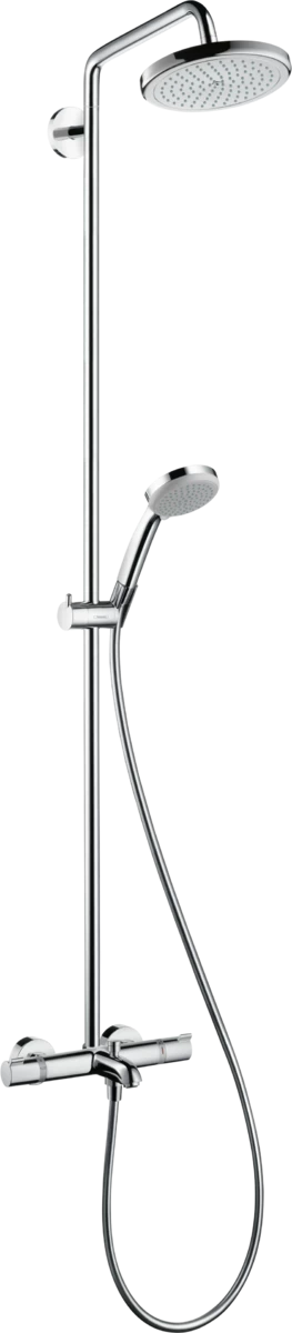 Dušo sistema Hansgrohe CROMA 220 su vonios termostatiniu maišyt., chr 27223000