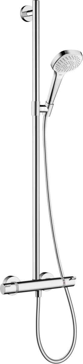 Dušo sistema Hansgrohe Croma SELECT E Multi, balta/chromas 27248400